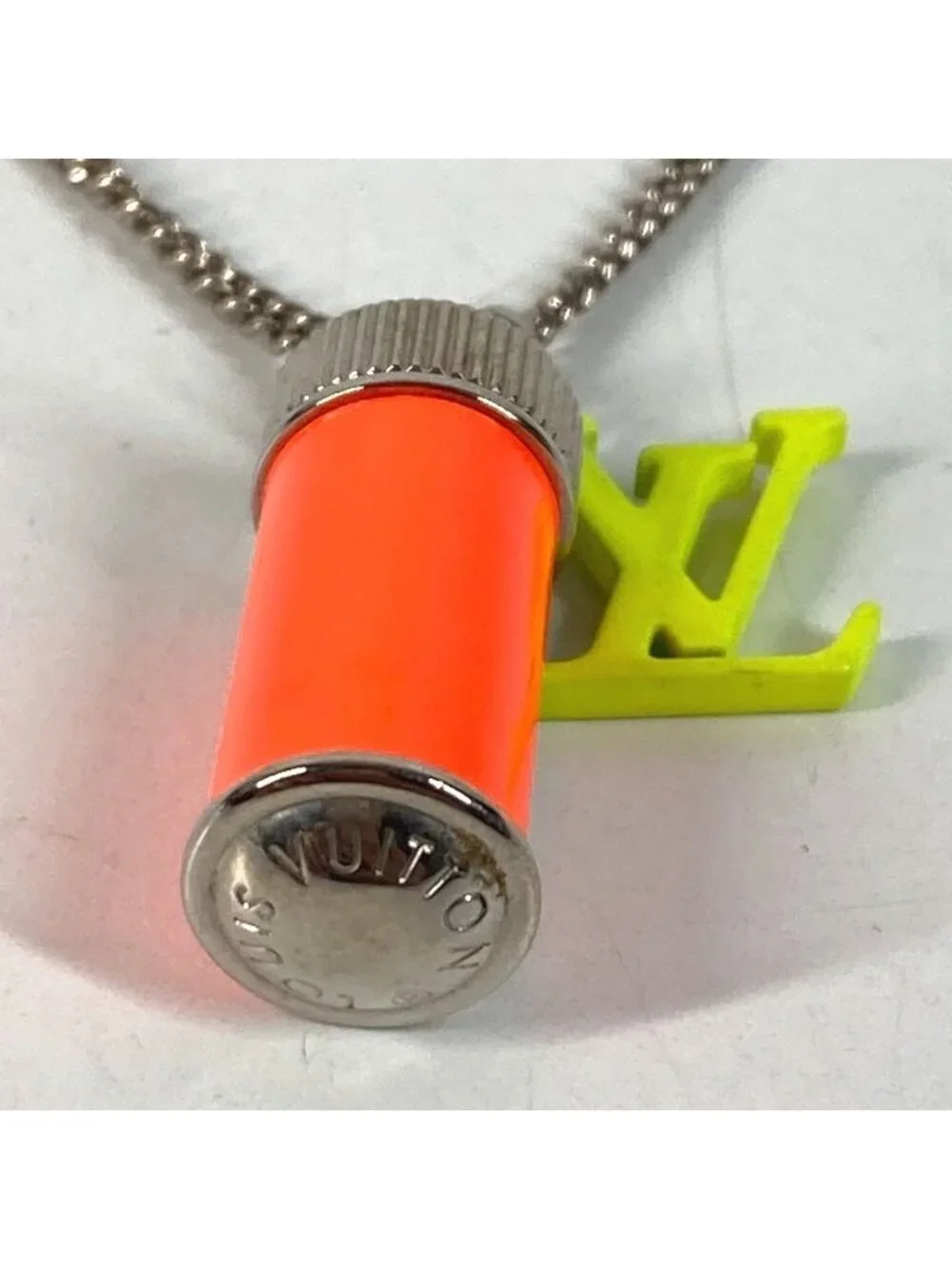 Louis Vuitton Necklace Collier LV Fluo Metal Yellow